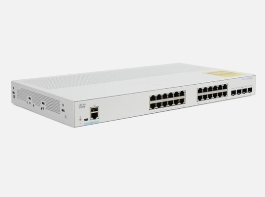 CBS350-24T-4X Cisco Business 350 chuyển đổi 24 10/100/1000 cổng 4 10 Gigabit SFP +