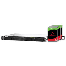 Qnap TS 435XeU 4u 4-Bay Nas Rack Vertical Wall Mount Rack 4G Short Depth Rack Mount Nas