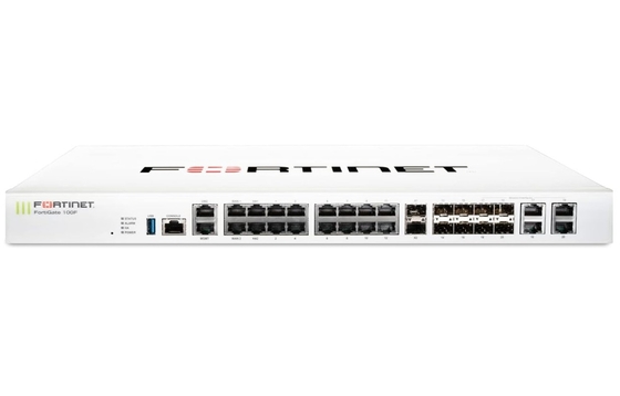 FG-100F Fortigate 100F FG-100F 22x GE RJ45 Cổng 4 Cổng SFP 2x 10 GE SFP + FortiLinks Cung cấp điện kép
