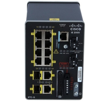 IE-2000-8TC-G-L IE-2000-8TC-G-L - Industrial Ethernet 2000 Series IE 8 10/100 2 T/SFP Lite