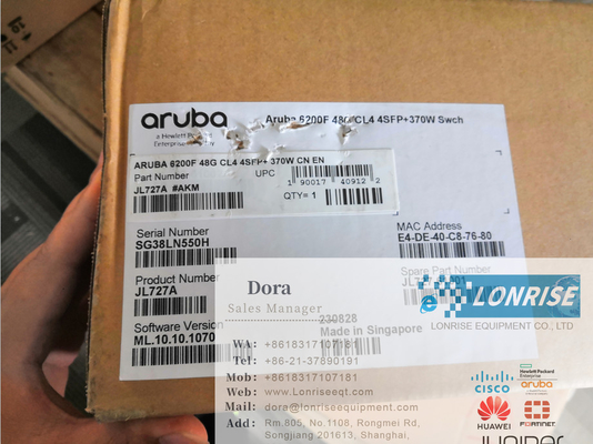 Jl727a mới được niêm phong ArubaEnterprise Ethernet quản lý 10gbe 48 cổng Poe Switch Gigabit