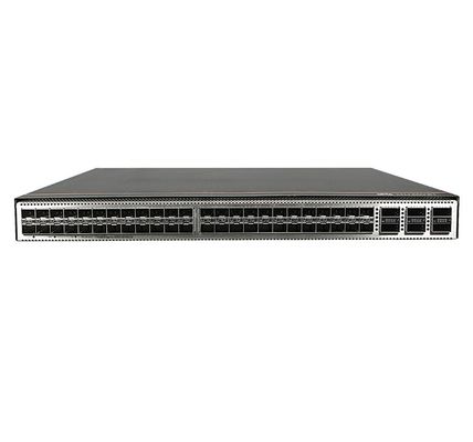 CE6863E-48S6CQ Huawei CloudEngine 6800 48 * 25G SFP28, 6 * 100G QSFP28, 2 * Cung cấp điện AC, cửa ra không khí bên cổng