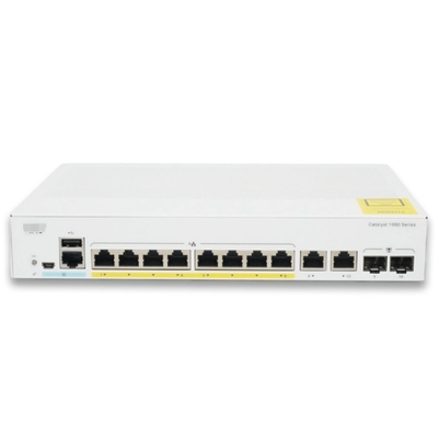 C1200-8T-E-2G Cisco Switch 8x 10/100/1000 cổng 2x Gigabit đồng / SFP cổng kết hợp rack-mountable