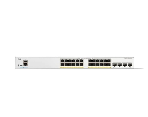 C1000-24T-4X-L Cisco Catalyst 1000 Series Switches 24x 10/100/1000 Cổng Ethernet 4x 10G SFP+ Uplinks