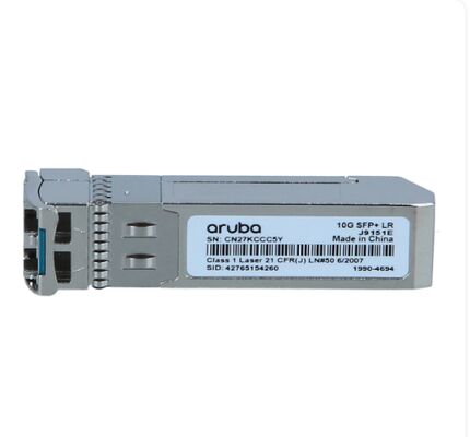 J9151E, Bộ thu phát Aruba 10G SFP+, 10G SFP+ LC/10km SMF/Chế độ đơn