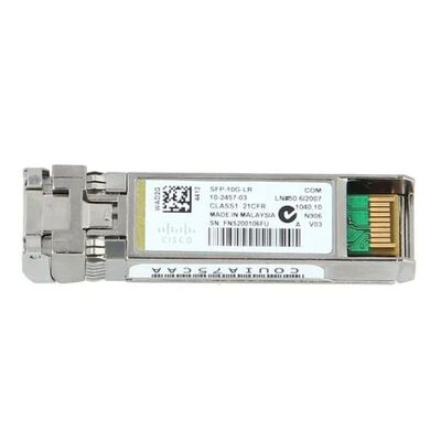 Cisco SFP-10G-LR= 10GBASE-LR SFP+ Transceiver Module (1310nm 10km SMF LC DOM)