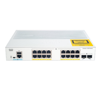 Cisco C1000-16T-2G-L Catalyst 1000 Bộ chuyển mạch được quản lý Ethernet 16 cổng Gigabit với 2 đường lên Gigabit SFP | Chuyển mạch mạng doanh nghiệp