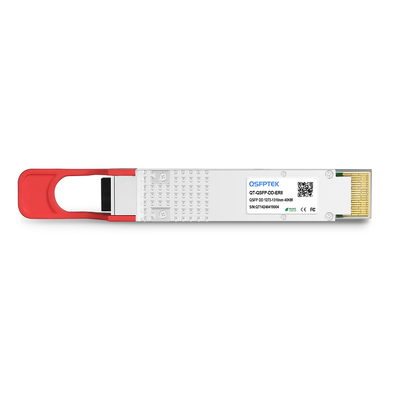 QAPQD040F0CN1 QSFP-DD ER8 400G Chiếc máy thu quang 1310nm 40km SMF