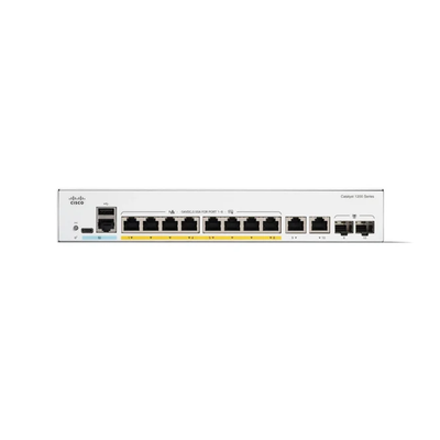 Cisco C1200-8FP-2G 8-Port Gigabit PoE + Smart Switch với 2G Combo Uplinks