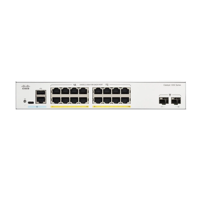 Cisco C1200-16P-2G 16-Port PoE+ Gigabit Managed Switch