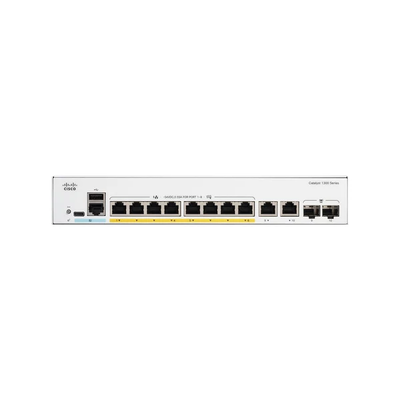 Cisco C1300-8T-E-2G Catalyst 1200 Bộ chuyển mạch được quản lý Gigabit 8 cổng với đường lên kết hợp 2G